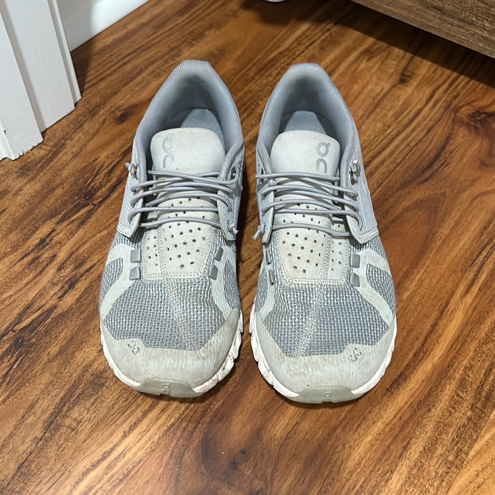 On cloud shoes!